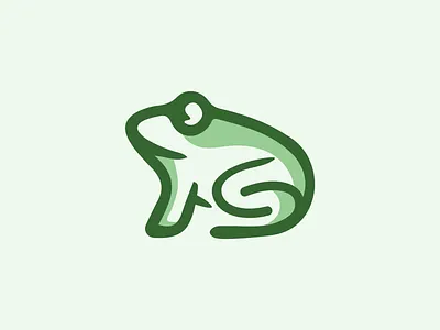 Frog logo animal branding design flat frog froglogo graphicdesign illustration logo mascot mascotlogo minialistlogo vector