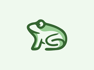 Frog logo animal branding design flat frog froglogo graphicdesign illustration logo mascot mascotlogo minialistlogo vector