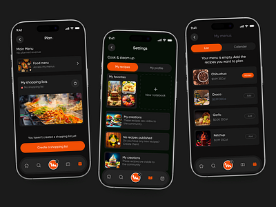 Food Delivery App Concept app app design delivery delivery app delivery service dinner fast food food food app food delivery application food delivery service food desing food order foodie lunch mobile mobile app design mobile food app ui visual design ux