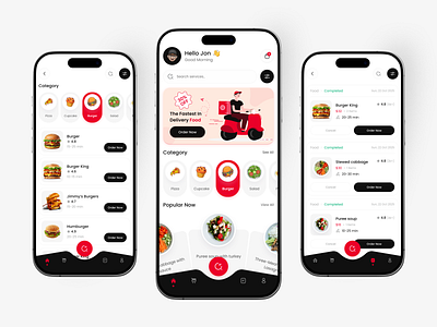 Food Delivery App app app design delivery delivery app delivery service app food app food delivery food delivery service mobile mobile app restaurant app uiux