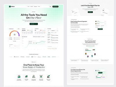 HR Feature Page Design design feature page design hero section hr software hrfeaturepage hrsaas hrwebsitedesign landing page minimalui saas saas landing page saas website design ui ui design ux ux design web design webdesigninspiration website design