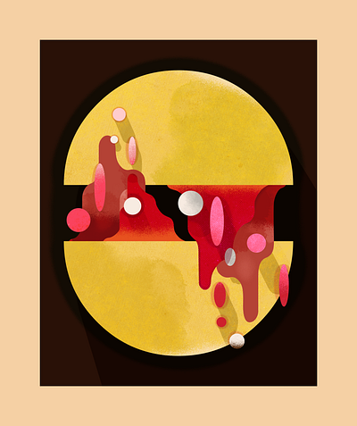 Melting Inside 3d artwork design graphic design illustration