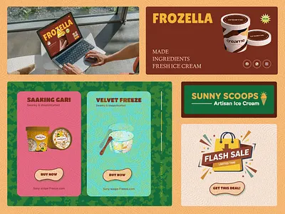 ice cream branding design branding dezert ecommerce graphic design home page ice cream branding ice cream product branding icecream illustration landing page motion graphics product product branding ui uiux ux wabe wabesite