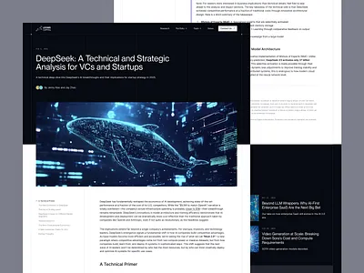 AI research blog post page ai research article layout blog clean content content design dark mode dashboard editorial design flat graphic design long form machine learning minimal saas shadcn shadcnui tailwind technical writing typography