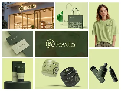 Revolia – Brand Identity Design for a Premium Skincare & Beauty beautybranddesign brandidentitydesign brandidentitydesigner brandingdesigner cleanbeautybranding cosmeticbranddesign logobranding logodesigner logoinspirations luxurylogodesign minimalistlogo modernlogodesign natureinspiredlogo organicbeautybrand sajjadart skincarelogo vectorlogo visualidentitydesign wellnessbranddesign