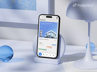 Rentiva | Real Estate | 3D Mobile App Animation | Potential 3d animation app branding design graphic design mobile mobile app ui