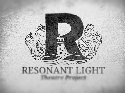 Lighthouse Logo Evolution branding design illustration letterpress lighthouse logo logomark r type