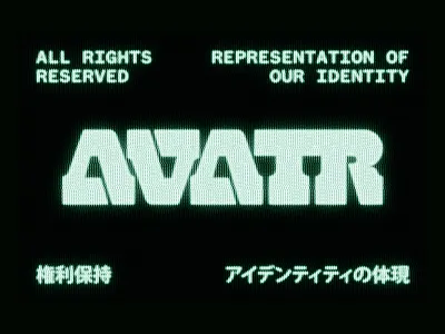 AVATR | Logo and Visual Identity ai logo branding branding and identity design identity identity branding illustration logo design logo design branding logotype saas branding saas logo wordmark