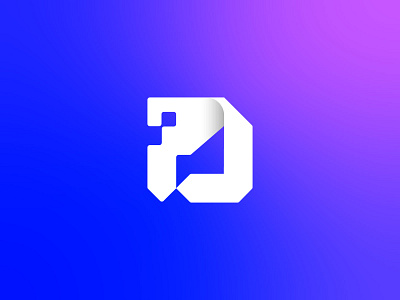 Digital Marketing Logo | D Mark with Negative Space Hand Mic brandidentity branding creative logo d logo design digital brand logo digital marketing agency logo digital marketing logo geometric logo identity letter d monogram logo logodesign logotype marketing agency logo modern logo negative space logo tech logo tech startup technology visual identity