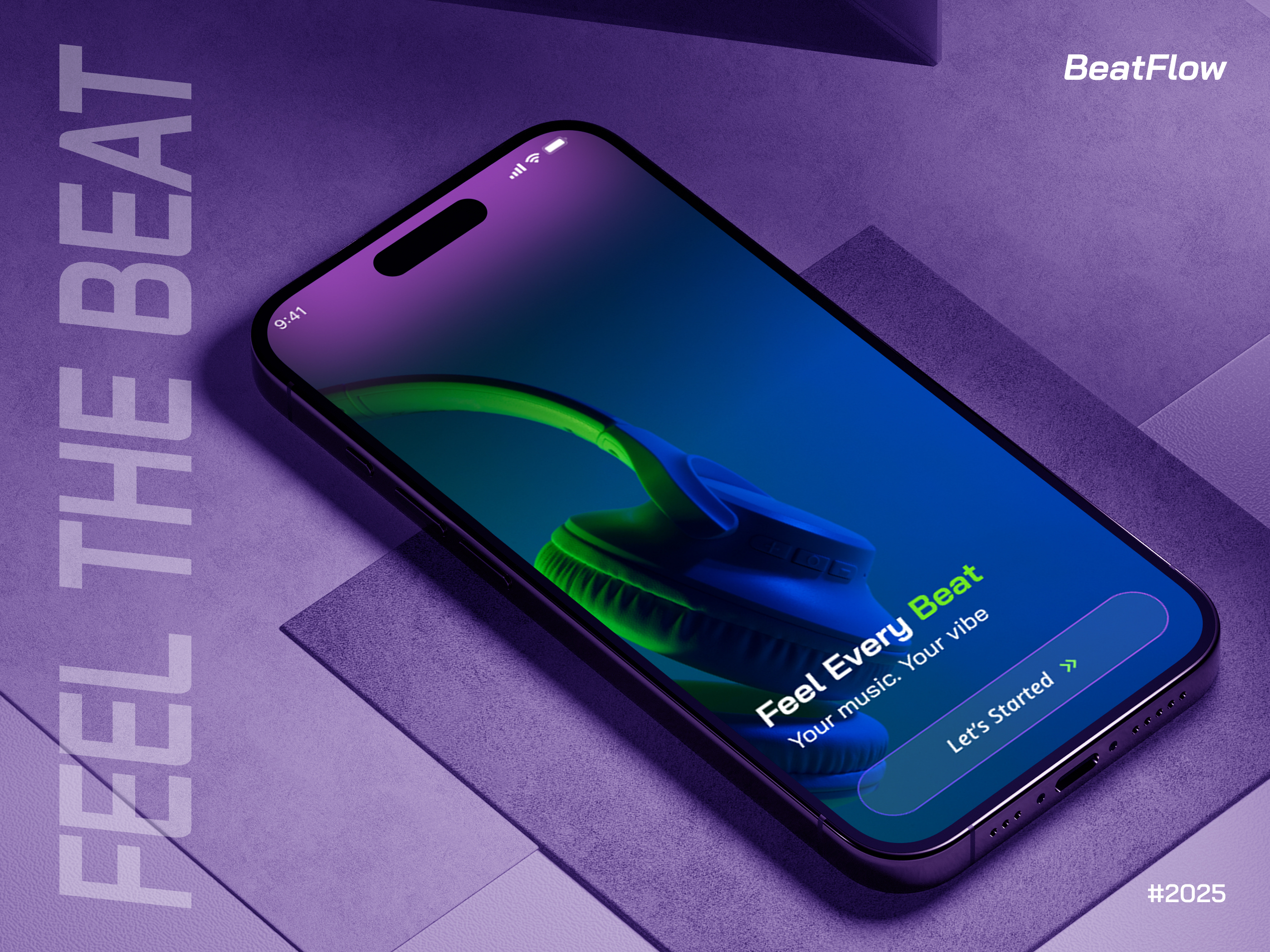 BeatFlow – Modern Music App UI Design 🎵✨ android app app concept beatflow clean ui dark mode ui discover music figma design ios app minimal design mobile app design modern app design music app music player music ui playlist ui streaming app trending artists ui design ui inspiration ux design