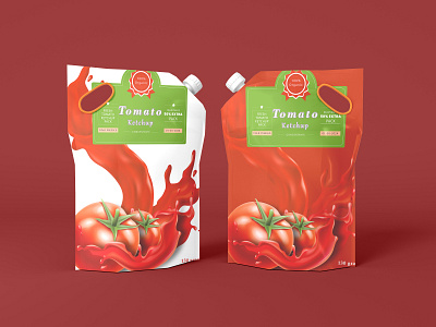 Tomato Ketchup Packaging Design