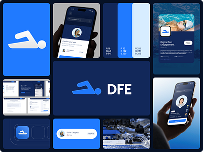 Digital Fan Engagement - Branding app branding design graphic design illustration logo mockup new ui ux visual identity