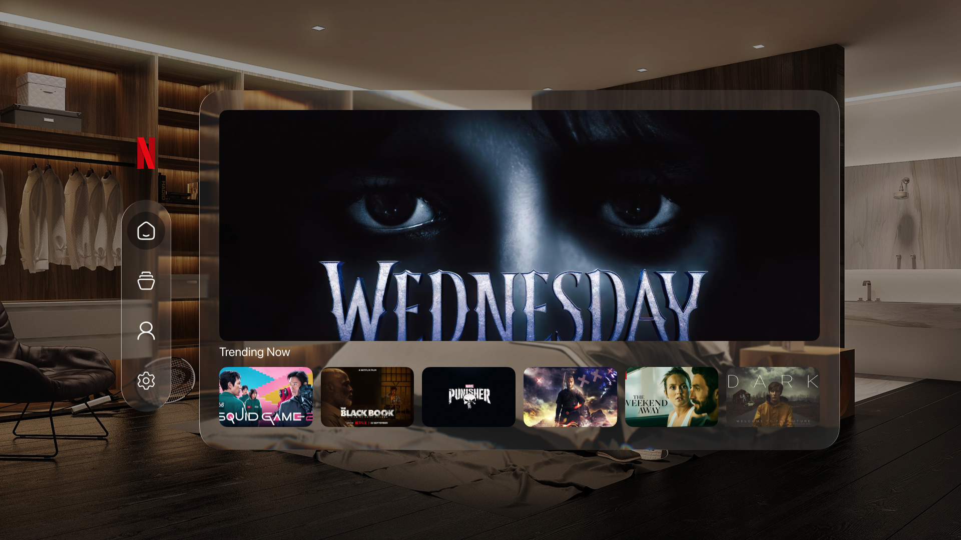 Apple Vision Pro Cinematic Streaming UI Design by Farhad Ahmed on Dribbble