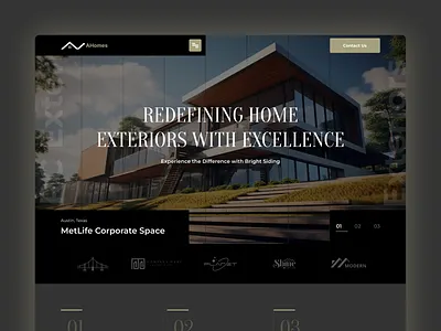 REDEFINING MODERN HOME EXTERIORS WITH QUALITY DESIGN 3d animation graphic design motion graphics ui