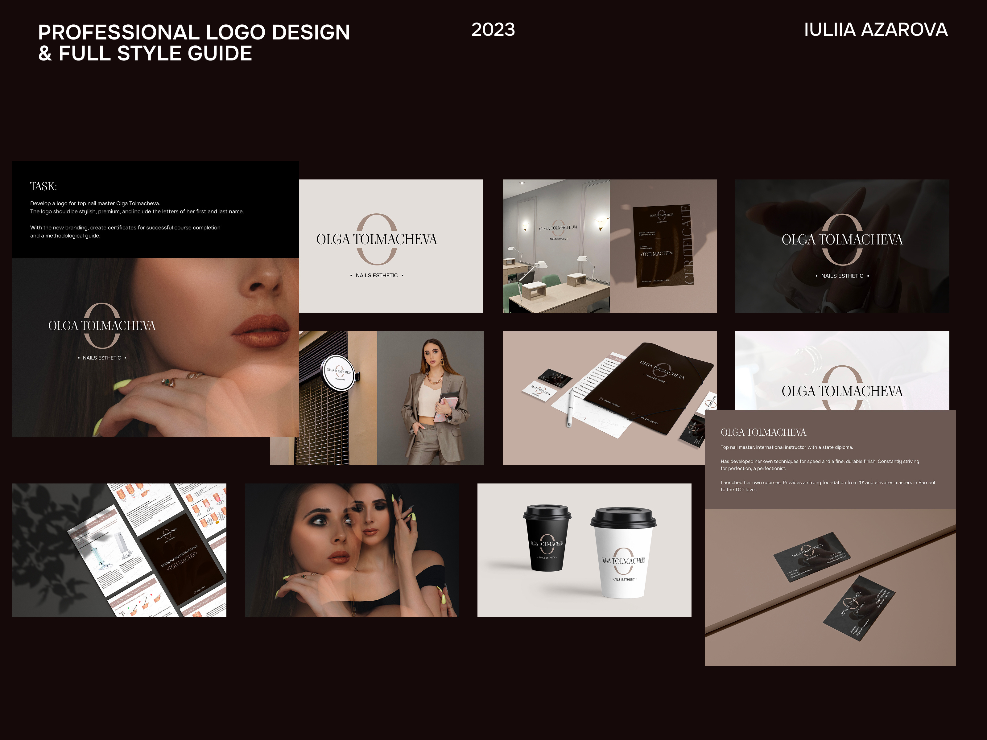 Example of Premium Corporate Identity & Brand Book