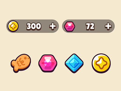 Cat wars - Secret of Evolution Gold Gem cat cat wars cat wars secret of evolution fish game game ui gem gold layerlab layerlab.io mobile game