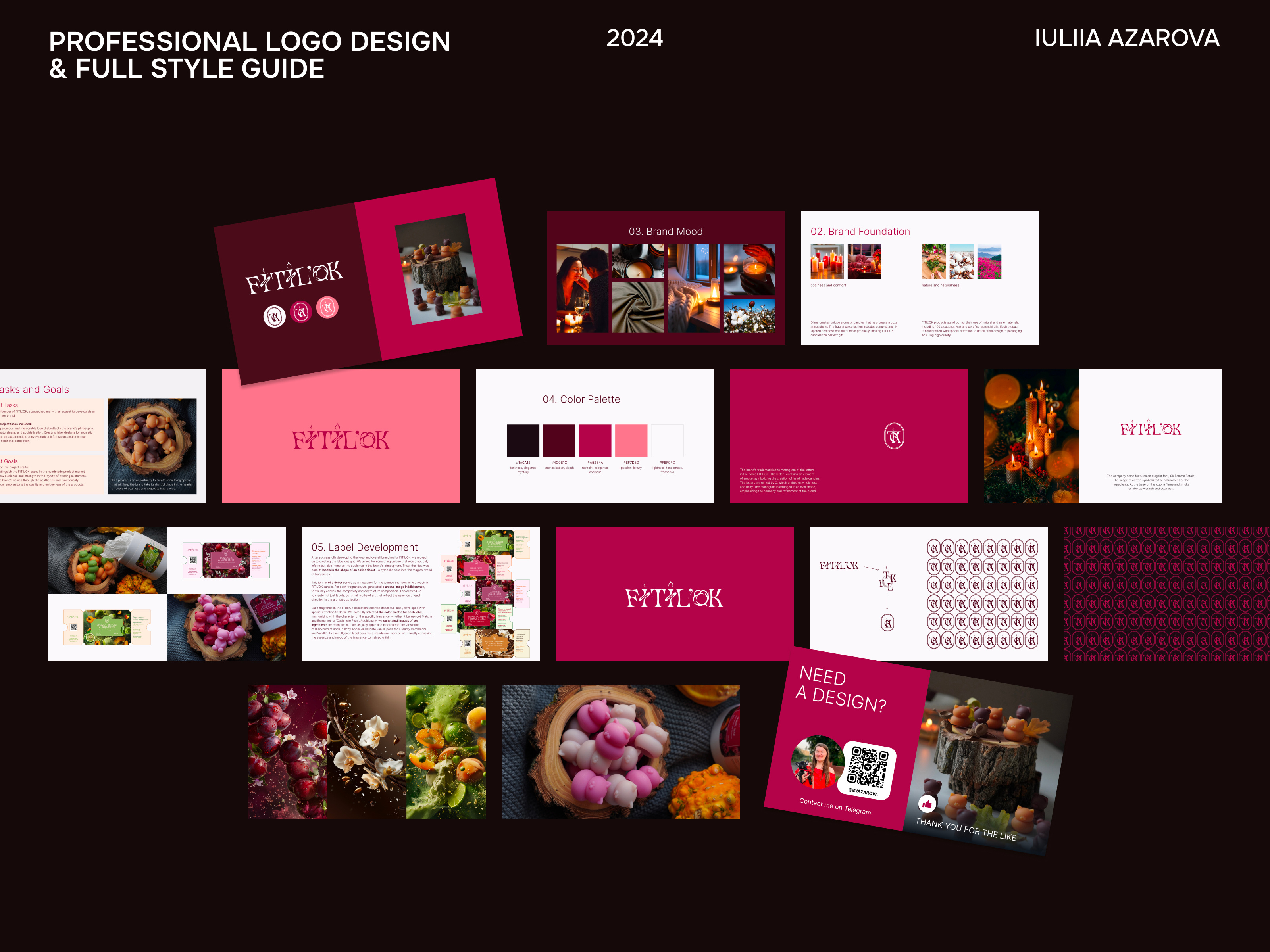 Example of Premium Corporate Identity & Brand Book