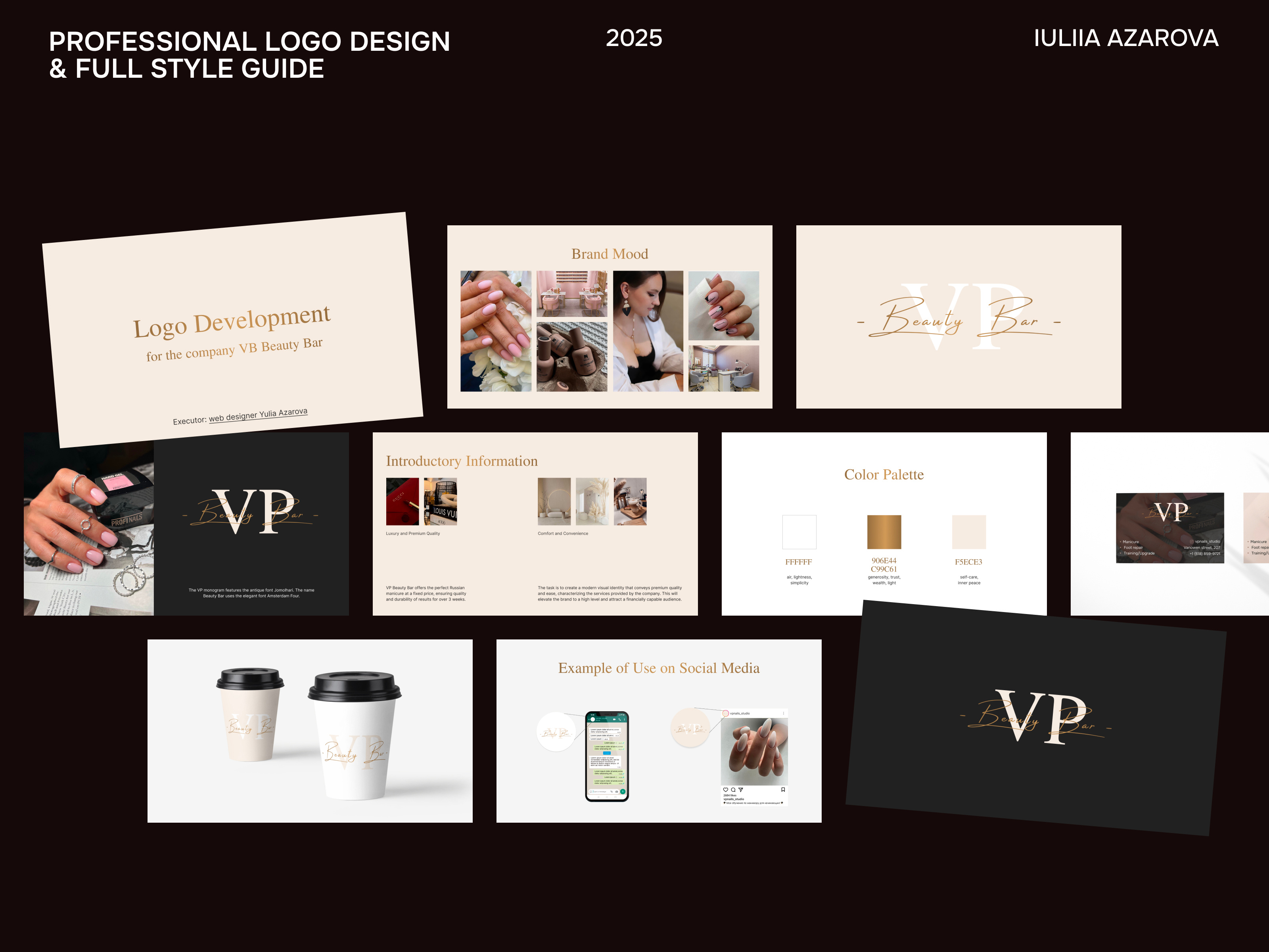 Example of Premium Corporate Identity & Brand Book