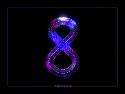 8 3d animation branding crypto logo motion design motion graphics number render webshocker