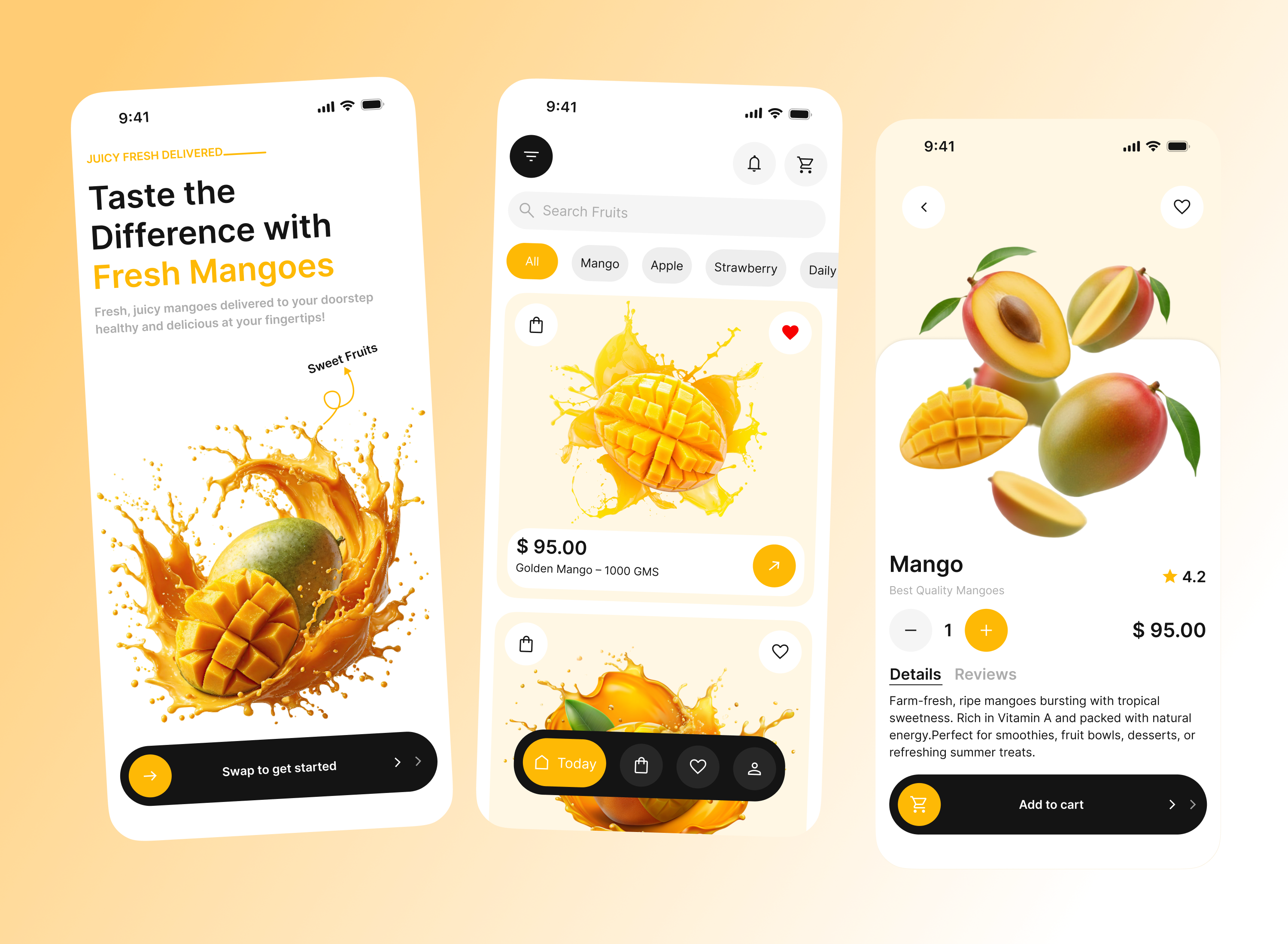 Food App UI-UX Design