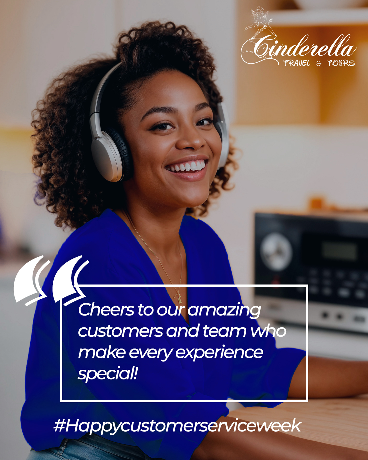 Happy Customer Week Flyer design branding design graphic design illustration logo photoshop poster