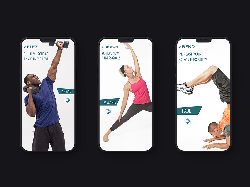 Your Trainer iPhone Carousel