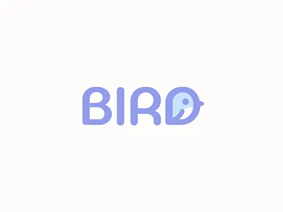Bird Logotype baby bird blue bird brand branding clean creative logo d monogram different iconic identity logo logotype luxury mark minimalist simple smart logo typography logo unique