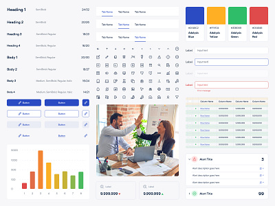 Adalysis - Design System & UI Components adalysis design system ggstudio google ads marketing tool microsoft ads product design rebranding saas ui ux