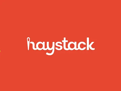 Logo Design and Brand Identity for Haystack after effects animation branding design figma graphic design identity illustration local store location logo logo design logotype motion graphics pin shop shopping store