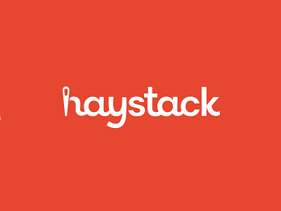 Logo Design and Brand Identity for Haystack after effects animation branding design figma graphic design identity illustration local store location logo logo design logotype motion graphics pin shop shopping store
