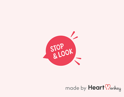 Stop & Look - Marketing branding logo