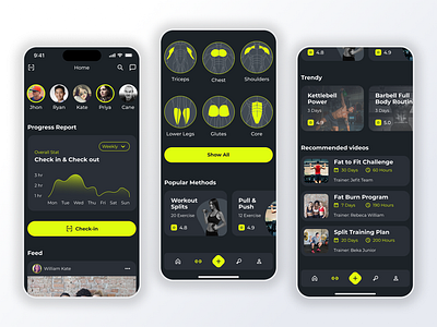 Cheesebase: Health Planner Mobile App Design body bodybuilding cheesebase dailyactivities dental design fitness fitness and wellness graphic design gym healthcare mobile app mobile ui mobiledesign onlinegym uiux wellness workout works