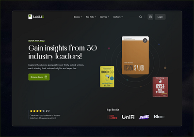 Hero section dark header header section hero section