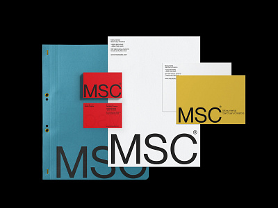 MSC® Studio Branding-Brand Identity Guidelines branding business card corporate design download folder identity logo mockup mockups paper premium psd stationery template typography