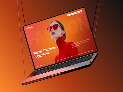 E-commerce Website Design design e commerce fashion website landing page modern design moderndesign ui uiux ux website