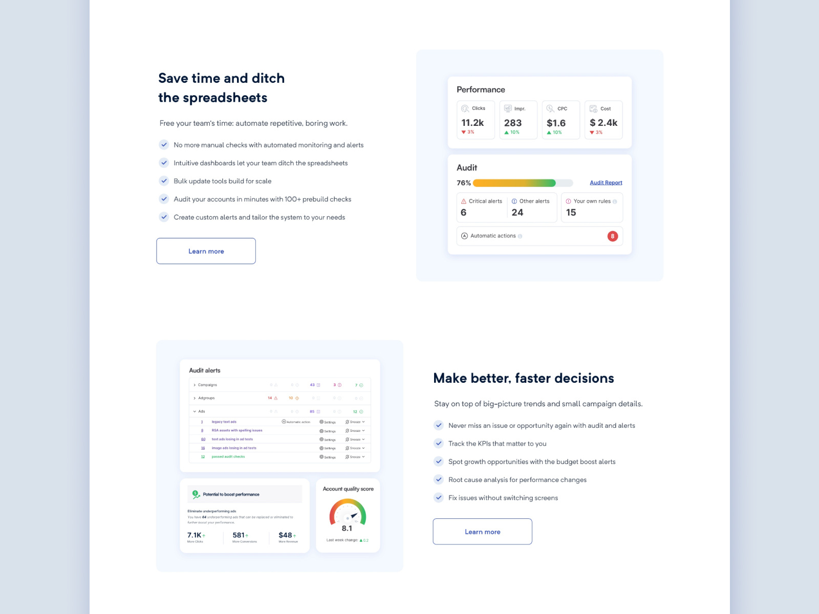 Example of High Converting Landing Page Design