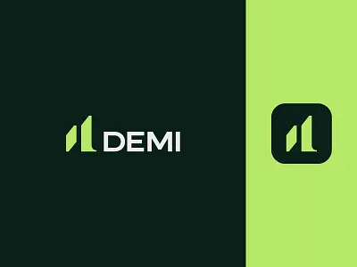 Demi logo design - Minimal logo - Tech Startups app icon branding creative agencies d letter logo d logo design designerlife finance platforms graphic design illustration letter logo logo logo concept logo design minimal logo modern logo startup tech logo