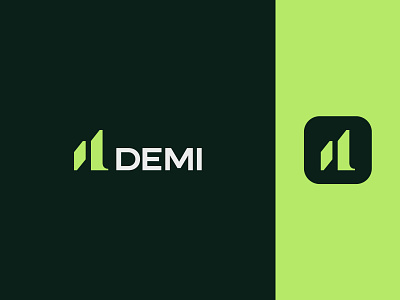 Demi logo design - Minimal logo - Tech Startups app icon branding creative agencies d letter logo d logo design designerlife finance platforms graphic design illustration letter logo logo logo concept logo design minimal logo modern logo startup tech logo