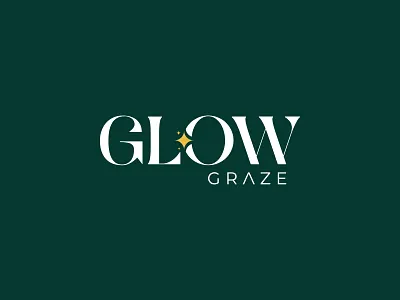Glow Graze I Cosmetics/Skin Care Beauty Logo And Branding. beauty logo brand identity branding cosmetics cosmetics logo developer elegant logo facewash fashion logo feminine logo logo logo design minimal logo modern logo new logo organic logo skincare logo ui ui ux wordpress