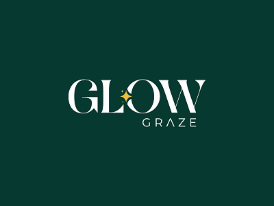 Glow Graze I Cosmetics/Skin Care Beauty Logo And Branding. beauty logo brand identity branding cosmetics cosmetics logo developer elegant logo facewash fashion logo feminine logo logo logo design minimal logo modern logo new logo organic logo skincare logo ui ui ux wordpress