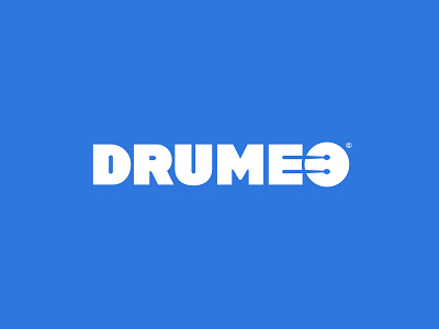Drumeo - Logo Design branding clever design dragisa trojancevic drum logo drumeo drumeo logo drums giletroja graphic design lettermark logo logo design minimalism music music logo smart typography ui wordmark