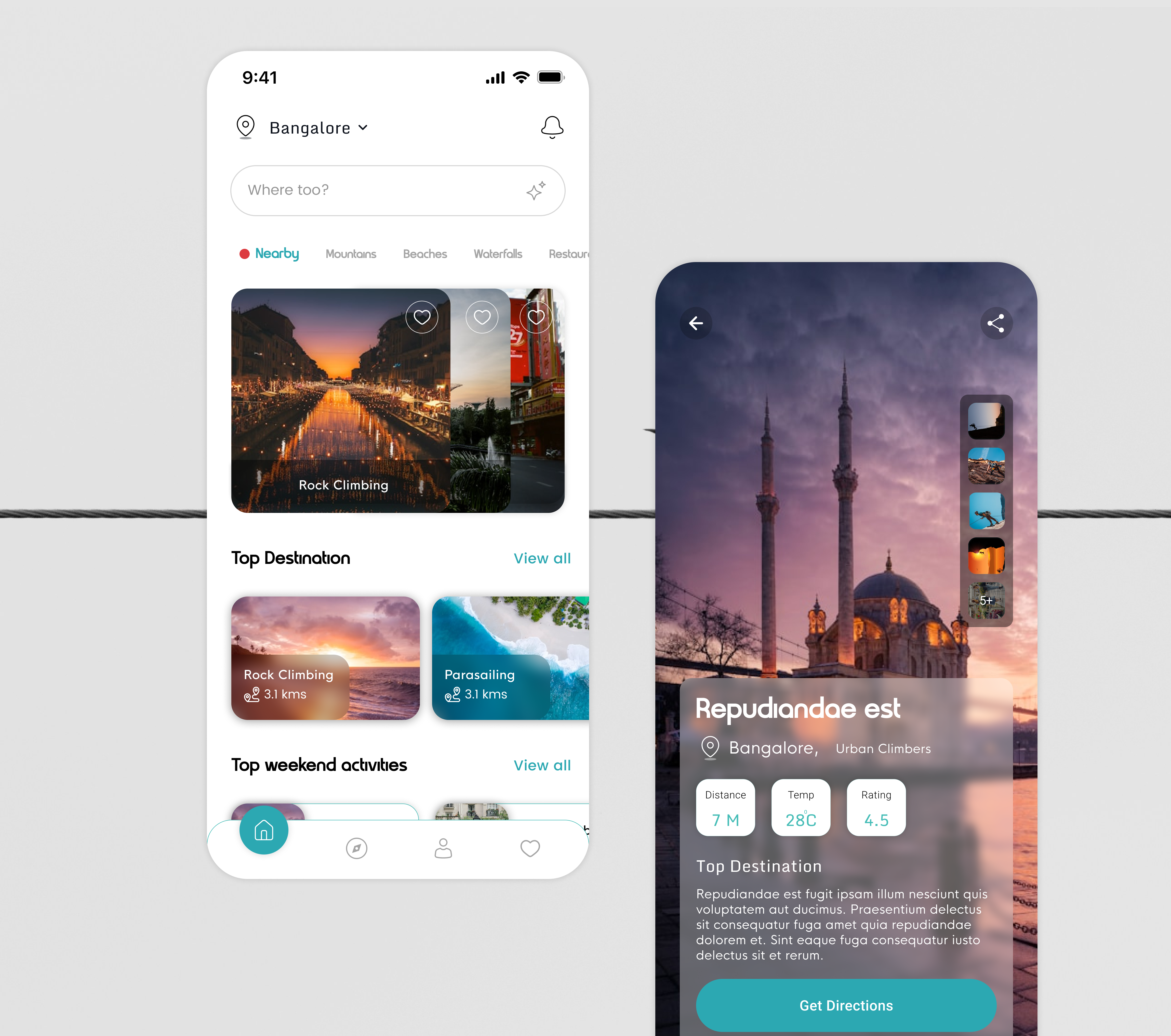 AI Travel Planner – Your Smart Trip, One Tap Away aiapp aitravelplanner mobileui smarttravel traveltech tripplanner ui ux design