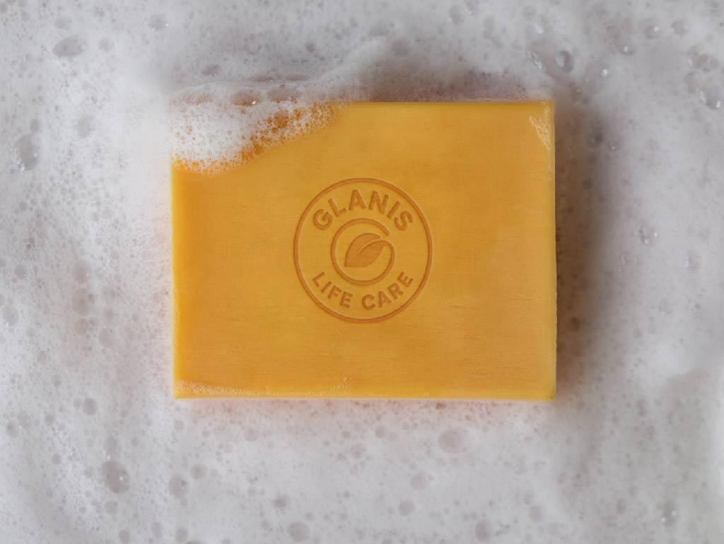 Glanis Life Care – Brand Logo Design (Client Project) branding brandmark cosmetics logo graphic design life care logo logo logo design medical skincare logo organic beauty care logo skincare brand skincare logo soap logo