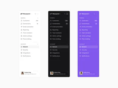 Sidebar navs — Untitled UI nav menu navbar product design sidebar nav ui design user interface