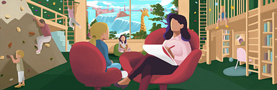 Linggo – Human Empowerement and ASD Treatment branding illustration