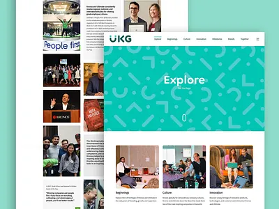 Explore Section & Visual Identity System branding creative design design graphic design ui ux web design web development