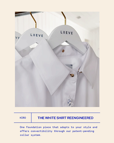 Liieve advertising animation branding collars commercial design graphic design logo motion graphics shirt social media