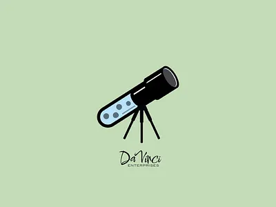 DaVinci Enterprises Logo Concept conceptual graphic design identity logo