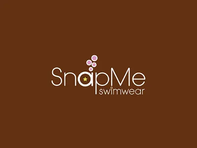 SnapMe Swimwear Namemark identity logo namemark swimwear