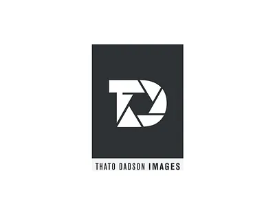 Thato Dadson Identity identity lettermark logo namemark photographer logo